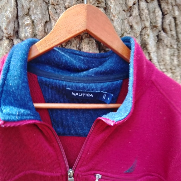 ⚡️🔥Super Slasher Sale🔥⚡️Men's Nautica Fleece Jacket in size L - Picture 3 of 3